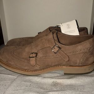 Brunello Cucinelli Brogue Monk-Strap (US: 9)